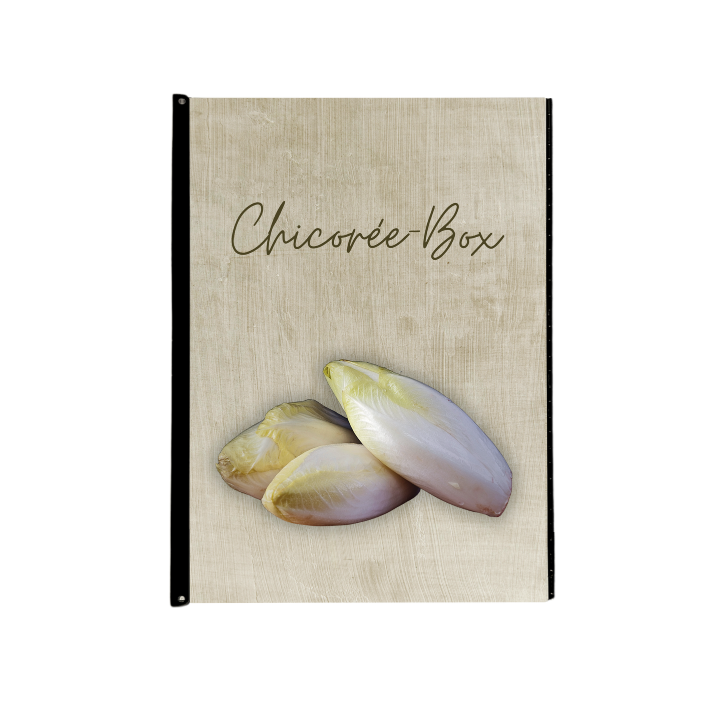 Chicory box, incl. yellow motif (lengthwise), for 40x30x16 cm
