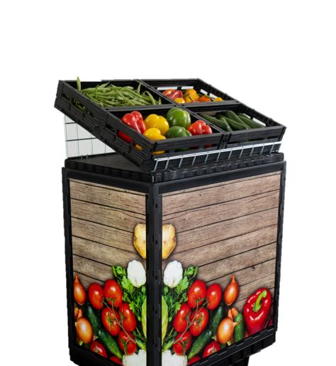 Metal slope wide 59x39x15 cm
stainless steel