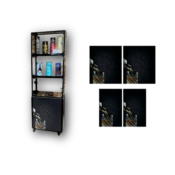 Marketingset für das Stand-Display CUBE