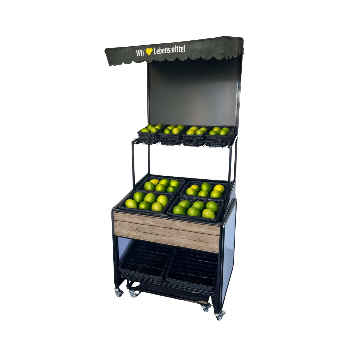 Mobile presentation island - market stall