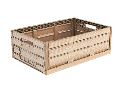 Klappbox holzoptik 60x40x19 cm