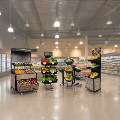 Mob. Präsentationsinsel - Marktstand