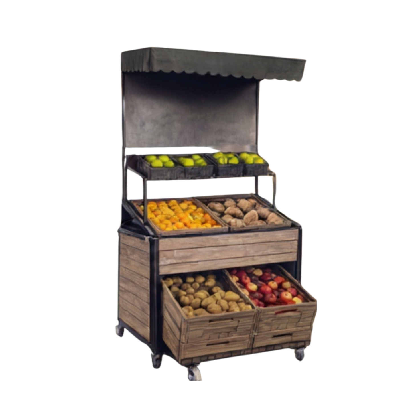 Mob. Präsentationsinsel - Marktstand