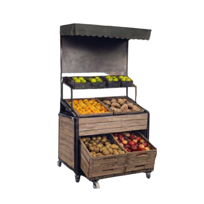 Mob. Präsentationsinsel - Marktstand