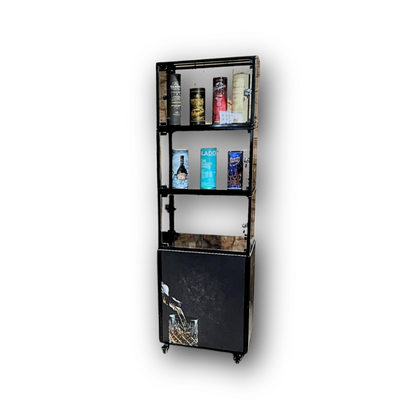 Cube—Lockable presentation module for high-quality goods +  marketing spirits