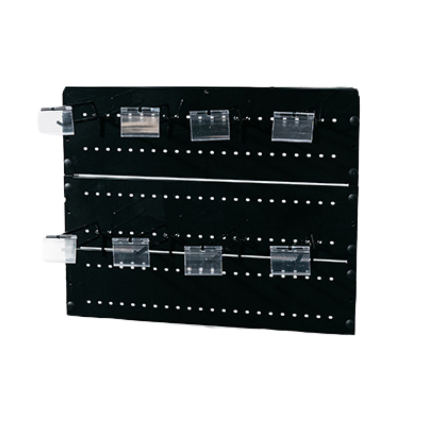 Accessories for mobile sales stands Concept / Set of perforated wall and hooks