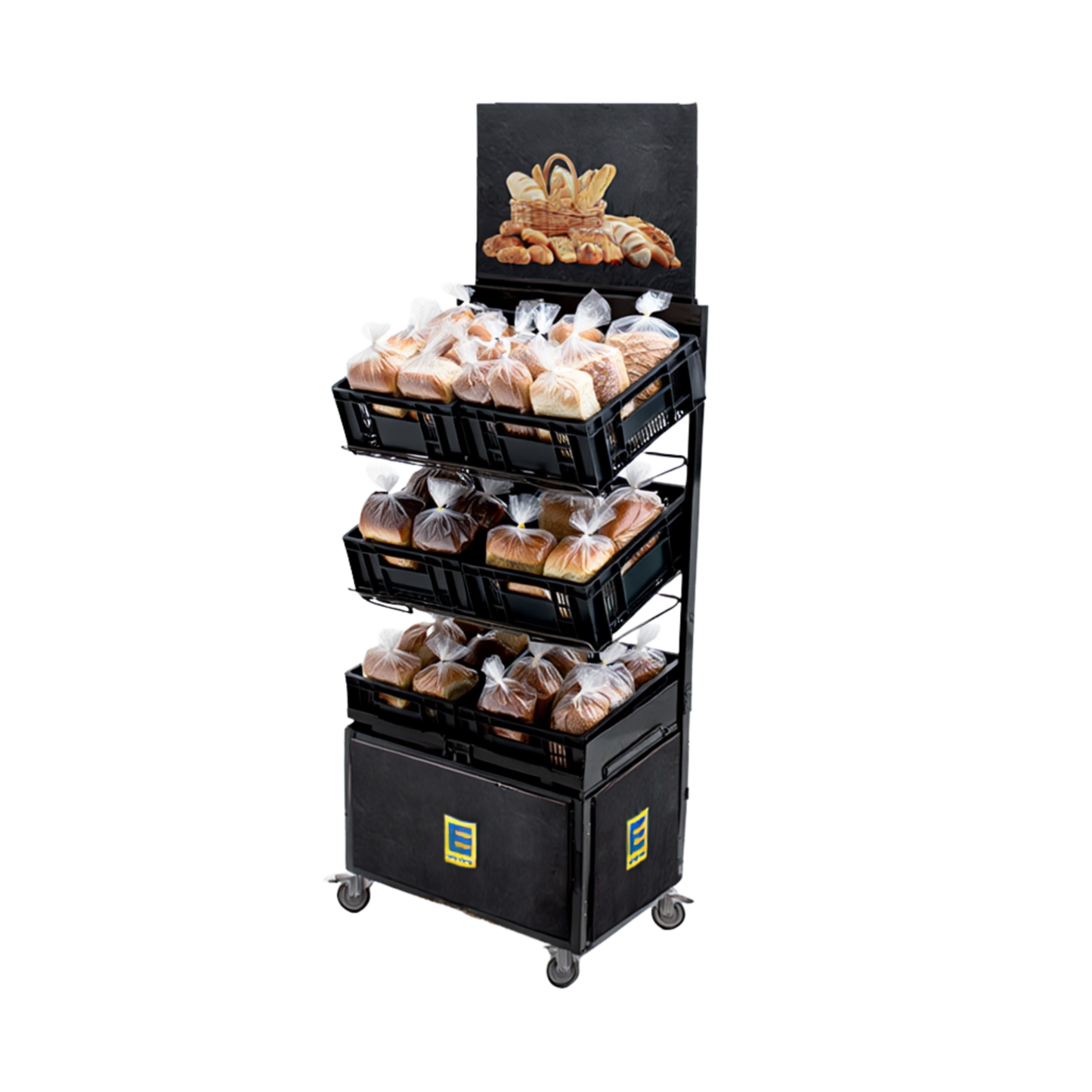 CONCEPT mobile sales stand, bread