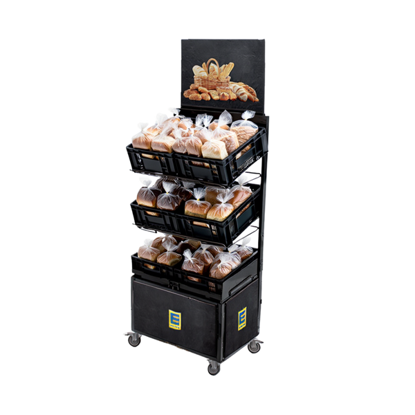 Mobiler Verkaufsständer CONCEPT Edeka Brot