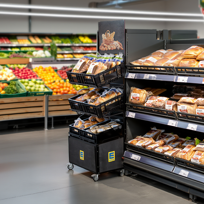 CONCEPT mobile sales stand, bread