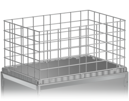 Metal grid Basket 59x39x30 cm
stainless steel