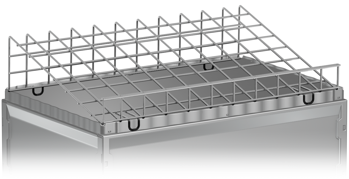 Metal slope wide 59x39x15 cm
stainless steel