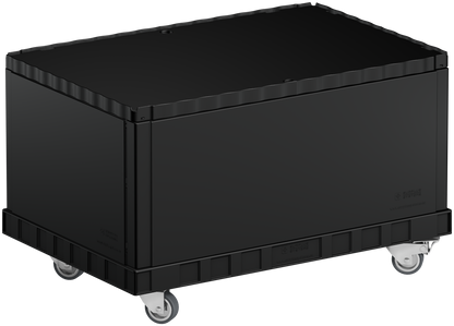 Smart-Display black 40 cm without logo / print with castors