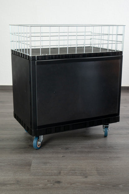 Smart-Display black 40 cm without logo / print with castors