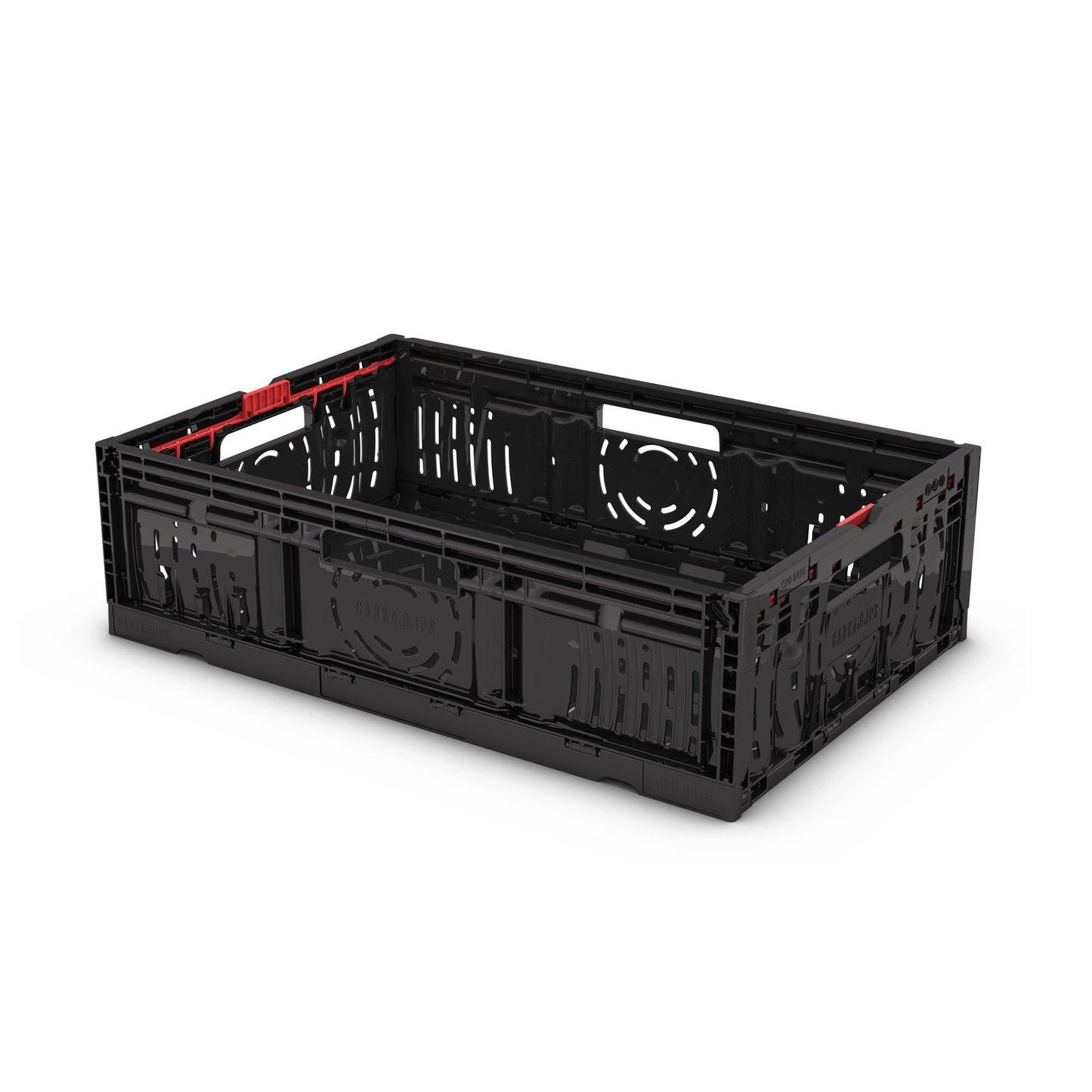 Folding box, black, 60x40x16 cm